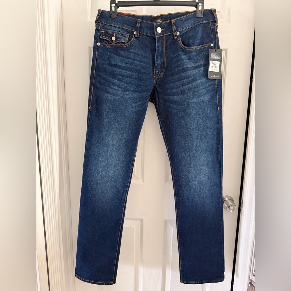 True Religion Dark Mahogany Jeans